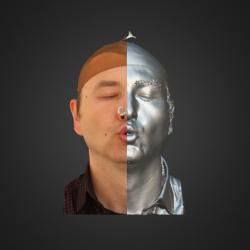 3D head scan of emotions and phonemes - Vitaly